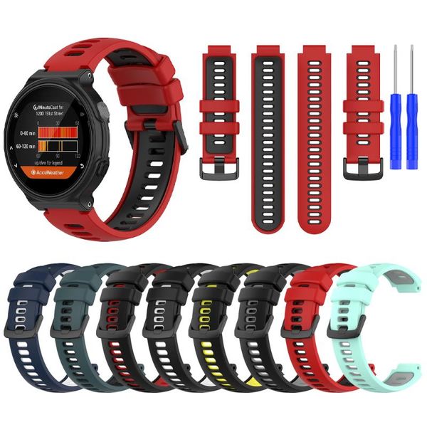 sports silicone strap band for garmin forerunner 220 230 235 630 620 735xt/approach s20 s5 s6 bracelet wristband watchband watch bands, Black;brown
sports silicone strap band for garmin forerunner 220 230 235 630 620 735xt/approach s20 s5 s6 bracelet wristband watchband watch bands, Black;brown
