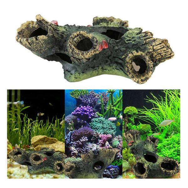 decorations resin rockery hiding cave escape hole fish tank landscaping ornament decor house aquarium simulation dead wood
decorations resin rockery hiding cave escape hole fish tank landscaping ornament decor house aquarium simulation dead wood