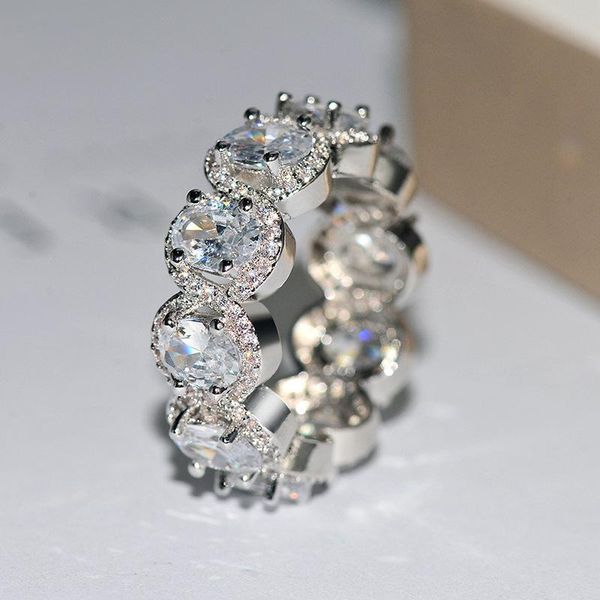 wedding rings fashion women classic finger 925 silver pave prong setting cubic zircon female engagement jewelry, Slivery;golden
wedding rings fashion women classic finger 925 silver pave prong setting cubic zircon female engagement jewelry, Slivery;golden