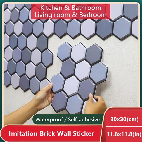 wall stickers 30x30cm creative geometric decorative diy kitchen bathroom waterproof and oil-proof self-adhesive wallpaper
wall stickers 30x30cm creative geometric decorative diy kitchen bathroom waterproof and oil-proof self-adhesive wallpaper
