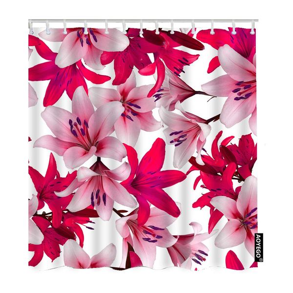 floral shower curtains nature botanical plant pink blossom flowers bud lily bathroom shower curtain home bathtubs waterproof
floral shower curtains nature botanical plant pink blossom flowers bud lily bathroom shower curtain home bathtubs waterproof