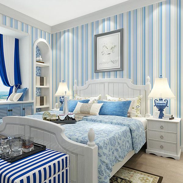 wallpapers modern simple striped non-woven self-adhesive wallpaper mediterranean blue children's room kindergarten bedroom self
wallpapers modern simple striped non-woven self-adhesive wallpaper mediterranean blue children's room kindergarten bedroom self