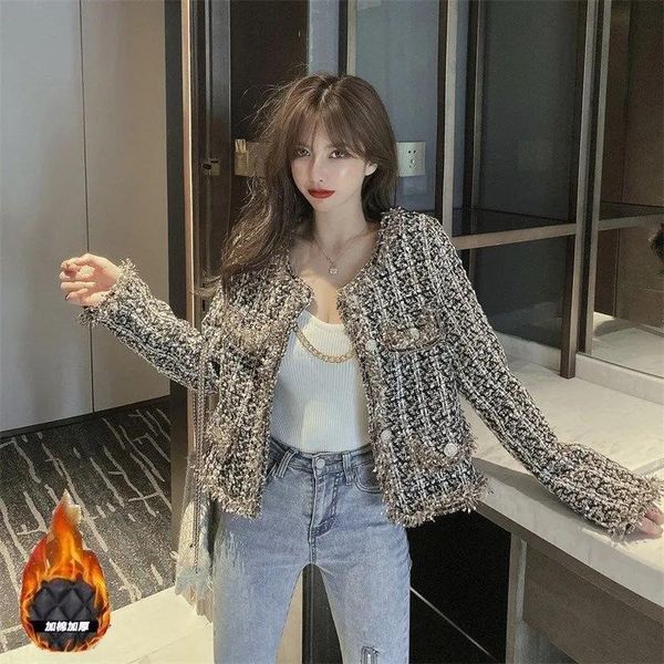 spring and autumn retro ladies style jacket women tweed temperament short slim coat sweet women's jackets, Black;brown
spring and autumn retro ladies style jacket women tweed temperament short slim coat sweet women's jackets, Black;brown