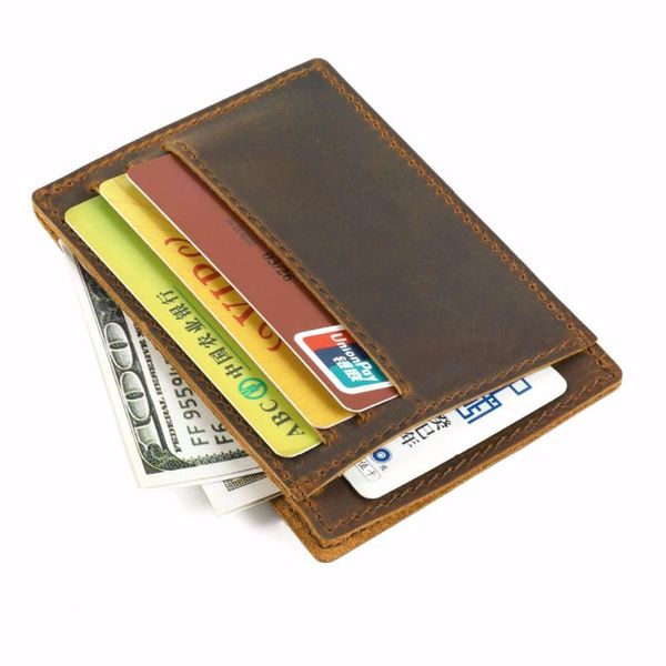card holders thin genuine leather holder multi-card bit cover case to protect s fashion for driver license, Brown;gray
card holders thin genuine leather holder multi-card bit cover case to protect s fashion for driver license, Brown;gray