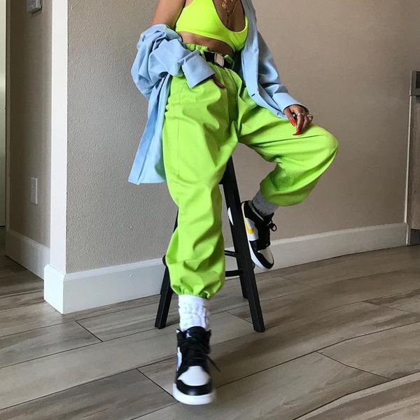 women's pants & capris street s high waist wild casual trousers green overalls women wear spring sports fashion, Black;white
women's pants & capris street s high waist wild casual trousers green overalls women wear spring sports fashion, Black;white