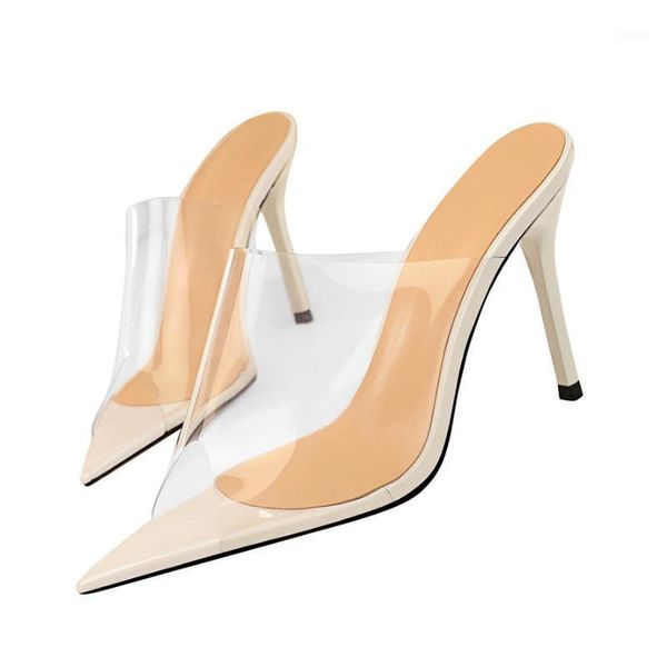 slippers 2021 women 9.5cm high heels jelly slides female summer mules silver lady stiletto white sandals transparent shoes11, Black
slippers 2021 women 9.5cm high heels jelly slides female summer mules silver lady stiletto white sandals transparent shoes11, Black