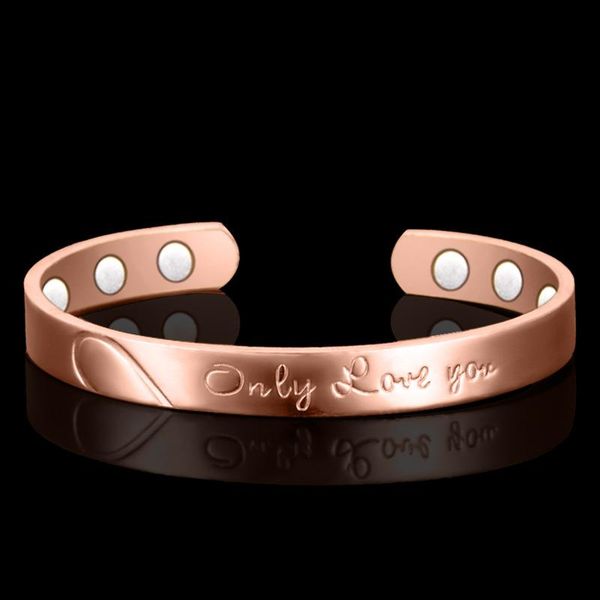 tennis anti radiation only love you bangle 6 magnets health balance magnetic bracelet bangles for mens women adjustable xmas gifts, Golden;silver
tennis anti radiation only love you bangle 6 magnets health balance magnetic bracelet bangles for mens women adjustable xmas gifts, Golden;silver