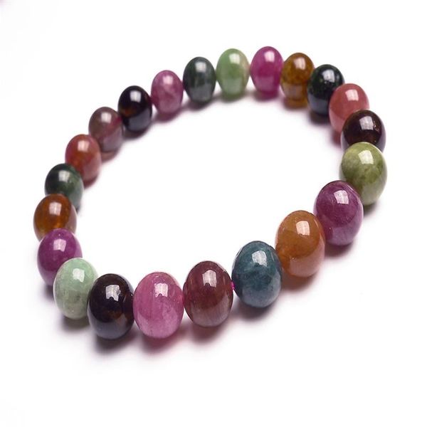 beaded, strands genuine 9mm colorful natural tourmaline bracelets for women female stretch round bead crystal bracelet, Black
beaded, strands genuine 9mm colorful natural tourmaline bracelets for women female stretch round bead crystal bracelet, Black