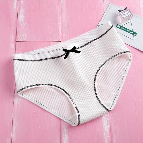 women's panties underwear threaded girls pure cotton japanese solid color low-waist bow briefs, Black;pink
women's panties underwear threaded girls pure cotton japanese solid color low-waist bow briefs, Black;pink