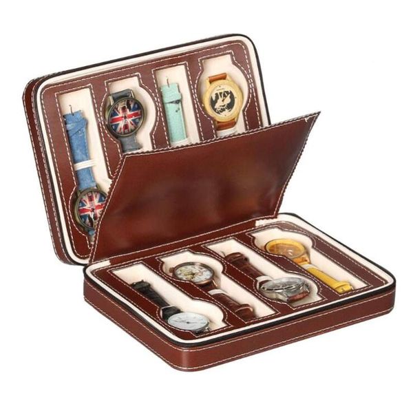 watch boxes & cases pu leather 2/4/8 grids display storage box case portable zipper wristwatch jewelry organizer tray, Black;blue
watch boxes & cases pu leather 2/4/8 grids display storage box case portable zipper wristwatch jewelry organizer tray, Black;blue
