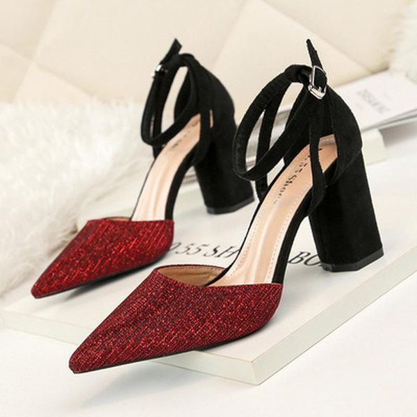 dress shoes 2021 women classic silver comfortable spring high heel lady cute sweet pumps party wine red, Black
dress shoes 2021 women classic silver comfortable spring high heel lady cute sweet pumps party wine red, Black