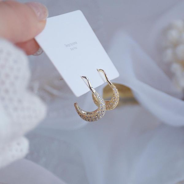 14k real gold plated fashion jewelry c-shaped crystal exquisite stud earrings for woman holiday party elegant zircon earring, Golden;silver
14k real gold plated fashion jewelry c-shaped crystal exquisite stud earrings for woman holiday party elegant zircon earring, Golden;silver