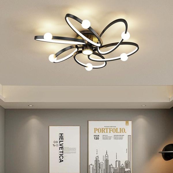 ceiling lights modern led lamp for home decoration living room bedroom restaurant dimming black simple design lighting fixture
ceiling lights modern led lamp for home decoration living room bedroom restaurant dimming black simple design lighting fixture