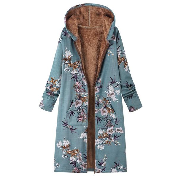 women's jackets vintage winter warm coat women floral printed hoodie long sleeve zipper jacket plus size loose sweatshirt, Black;brown
women's jackets vintage winter warm coat women floral printed hoodie long sleeve zipper jacket plus size loose sweatshirt, Black;brown