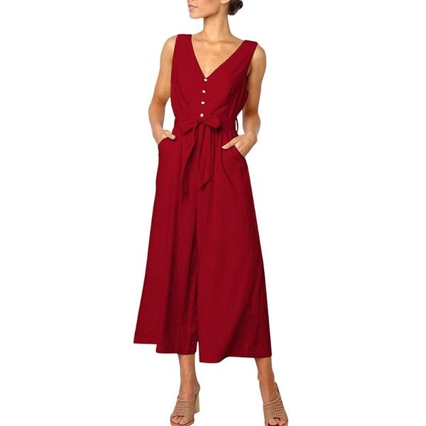 women's jumpsuits & rompers womail elegante for women 2021 summer beach romper womens jumpsuit button backles mono mujer largo, Black;white
women's jumpsuits & rompers womail elegante for women 2021 summer beach romper womens jumpsuit button backles mono mujer largo, Black;white
