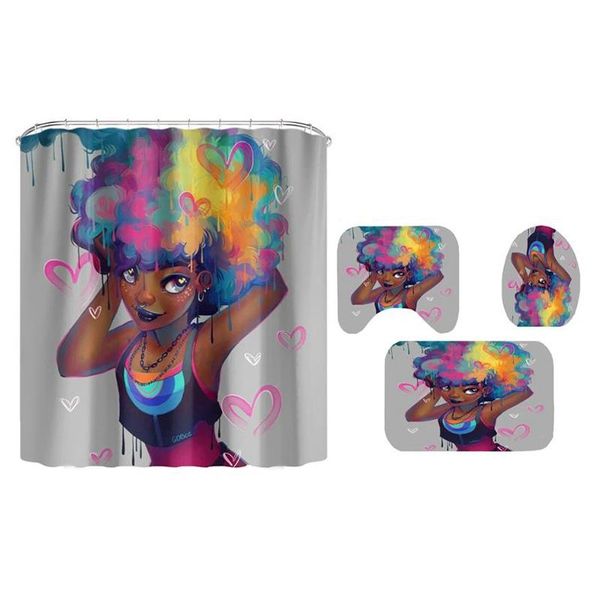 shower curtains personalized african american women beauty lovely black girl afrocentric waterproof bath curtain set
shower curtains personalized african american women beauty lovely black girl afrocentric waterproof bath curtain set