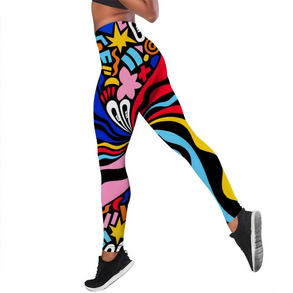 cloocl abstract art women leggings ladies yoga suits sport suit 3d printed teens slim fitness clothes sets, Black
cloocl abstract art women leggings ladies yoga suits sport suit 3d printed teens slim fitness clothes sets, Black