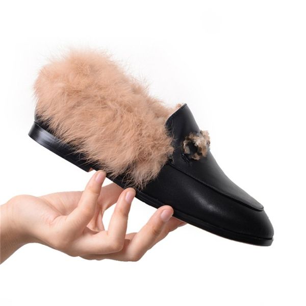 dress shoes brand women luxuary real leather fur loafers winter soft autumn casual female p5n8, Black
dress shoes brand women luxuary real leather fur loafers winter soft autumn casual female p5n8, Black