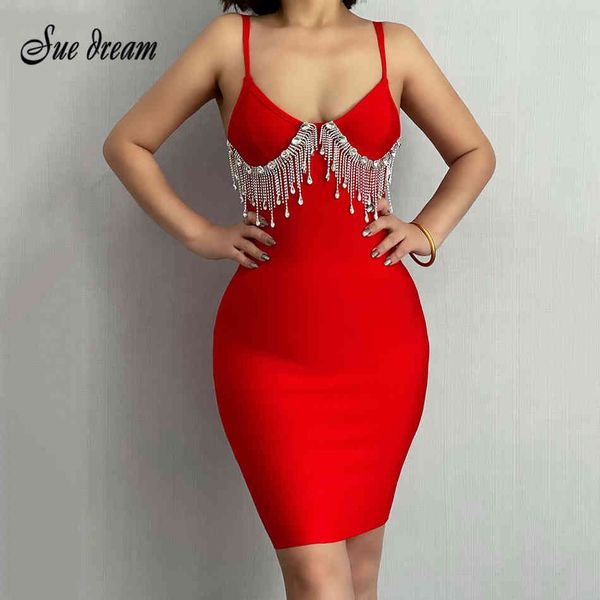 women's tassel diamond v-neck bandage dress mini spaghetti elegant vestidos celebrity party 210519, Black;gray
women's tassel diamond v-neck bandage dress mini spaghetti elegant vestidos celebrity party 210519, Black;gray