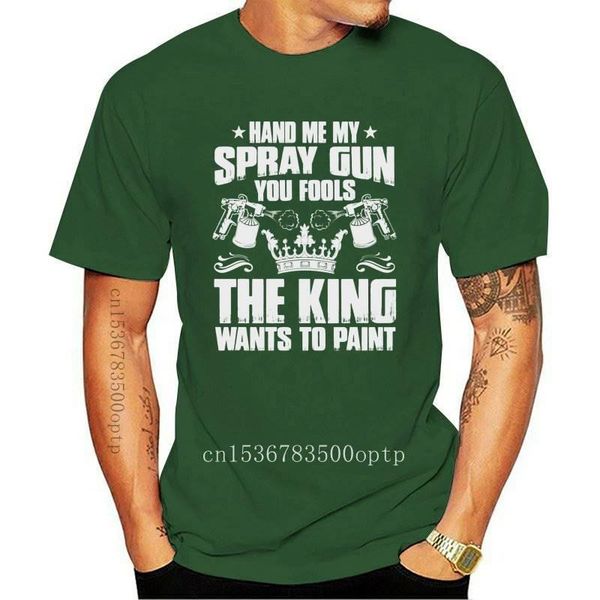 men's t-shirts mens car painter t-shirt the king wants to paint tee shirt casual print fashion, White;black
men's t-shirts mens car painter t-shirt the king wants to paint tee shirt casual print fashion, White;black