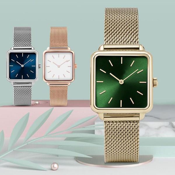 wristwatches drop square watch for women gold luxury bracelet watches dress fashion ladies quartz female clock, Slivery;brown
wristwatches drop square watch for women gold luxury bracelet watches dress fashion ladies quartz female clock, Slivery;brown