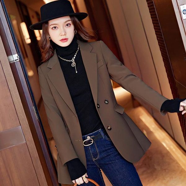 women's suits & blazers arrival women's plus size suit autumn and winter casual single-breasted long-sleeved ladies jacket high-qua, White;black
women's suits & blazers arrival women's plus size suit autumn and winter casual single-breasted long-sleeved ladies jacket high-qua, White;black