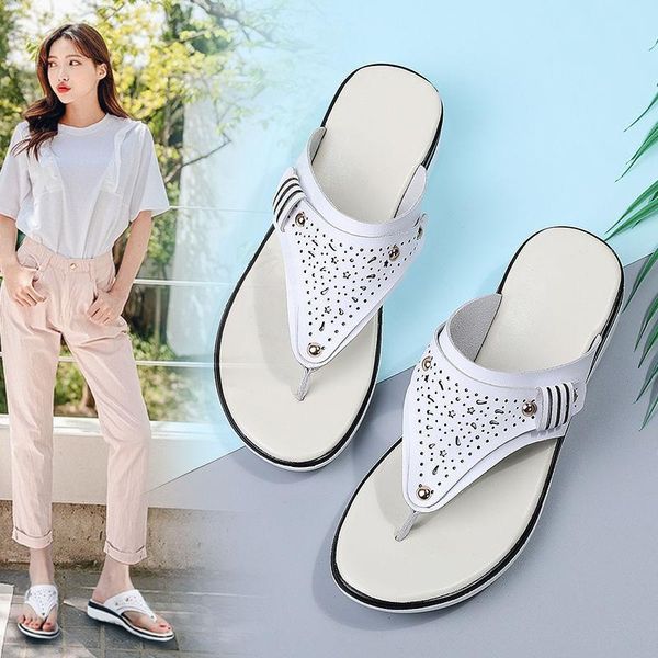 sandals 1-26 luxury flat shoes genuine leather women's slippers brand designer street beach summer, Black
sandals 1-26 luxury flat shoes genuine leather women's slippers brand designer street beach summer, Black