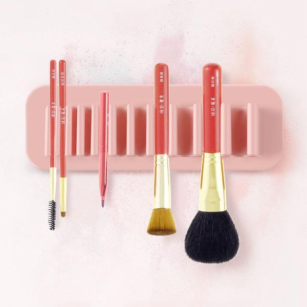 hooks & rails multifunction makeup brush drying rack soft silicone storage wall mounted toothbrush holder bathroom organizer
hooks & rails multifunction makeup brush drying rack soft silicone storage wall mounted toothbrush holder bathroom organizer