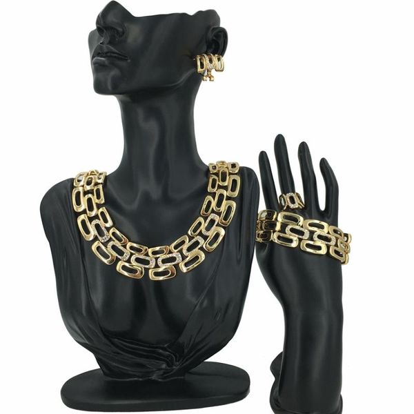 earrings & necklace mejewelry fashion italian gold large elegant glamour ladies dinner big jewelry sets, Silver
earrings & necklace mejewelry fashion italian gold large elegant glamour ladies dinner big jewelry sets, Silver
