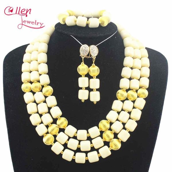 earrings & necklace statement nigerian wedding african beads jewelry set coral womens jewellery w12351, Silver
earrings & necklace statement nigerian wedding african beads jewelry set coral womens jewellery w12351, Silver