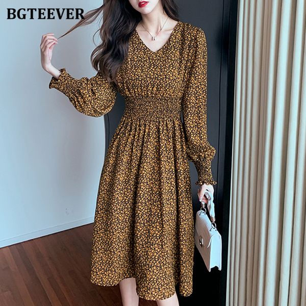 dresses new soft v-neck women floral print 2021 spring elastic waist female a-line dress elegant vestidos femme gxih, Black;gray
dresses new soft v-neck women floral print 2021 spring elastic waist female a-line dress elegant vestidos femme gxih, Black;gray