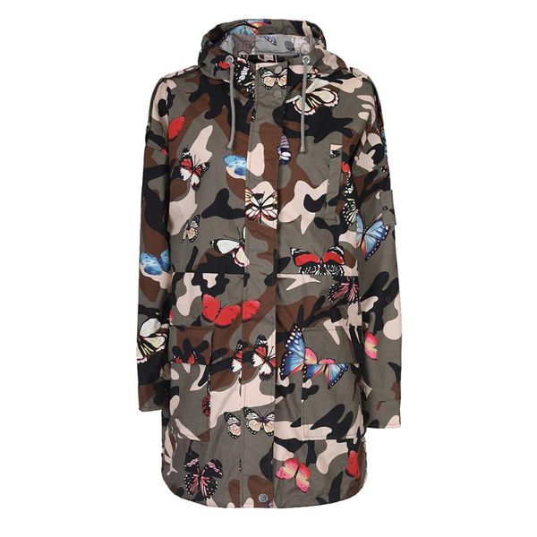 women's jackets misun msj-s005 windbreaker, long cardigan, loose, camouflage sleeve, Black;brown
women's jackets misun msj-s005 windbreaker, long cardigan, loose, camouflage sleeve, Black;brown