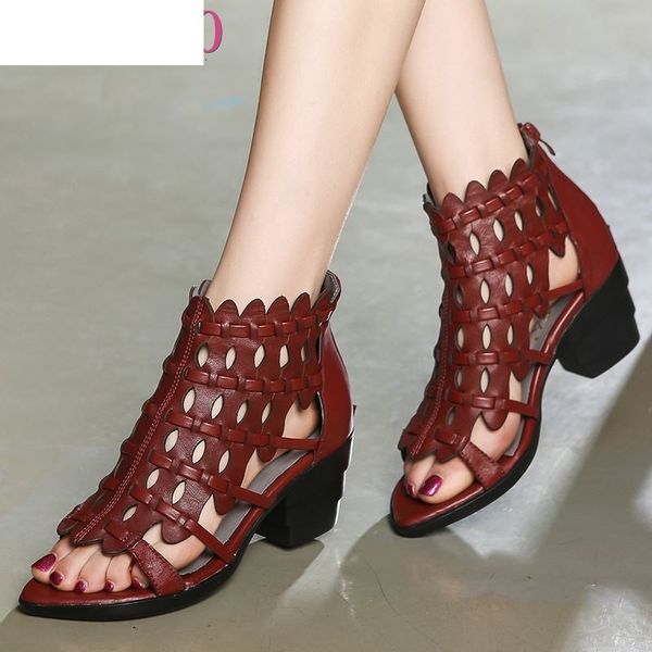 sandals 2021 summer retro style hand-woven real leather thick heel soft bottom women shoes elegant fashion 8t3d, Black
sandals 2021 summer retro style hand-woven real leather thick heel soft bottom women shoes elegant fashion 8t3d, Black