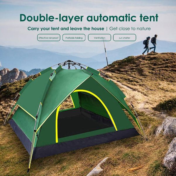 2-3person outdoor automatic double deck tent with mesh spring camping quick open 2x1.5x1.3m tents and shelters
2-3person outdoor automatic double deck tent with mesh spring camping quick open 2x1.5x1.3m tents and shelters