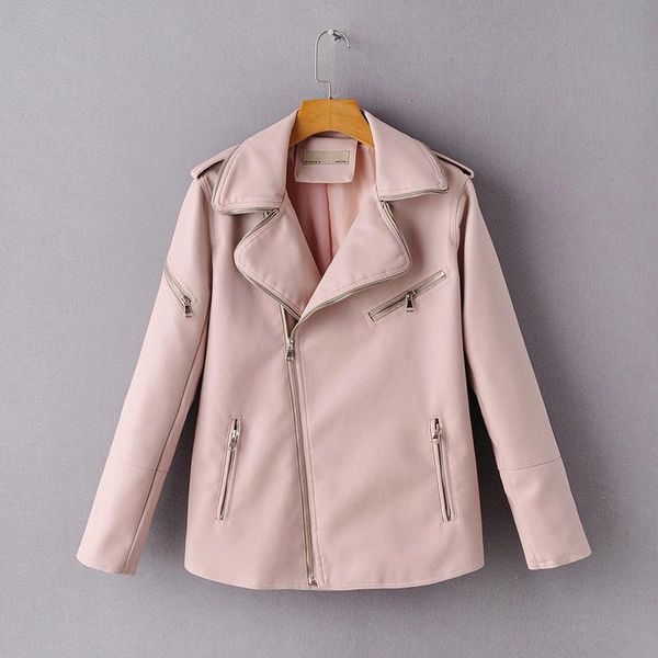 women's leather & faux trendy fad autumn women loose fit pu jacket casual female bf zipper motorcycyle biker black streetwear coat
women's leather & faux trendy fad autumn women loose fit pu jacket casual female bf zipper motorcycyle biker black streetwear coat