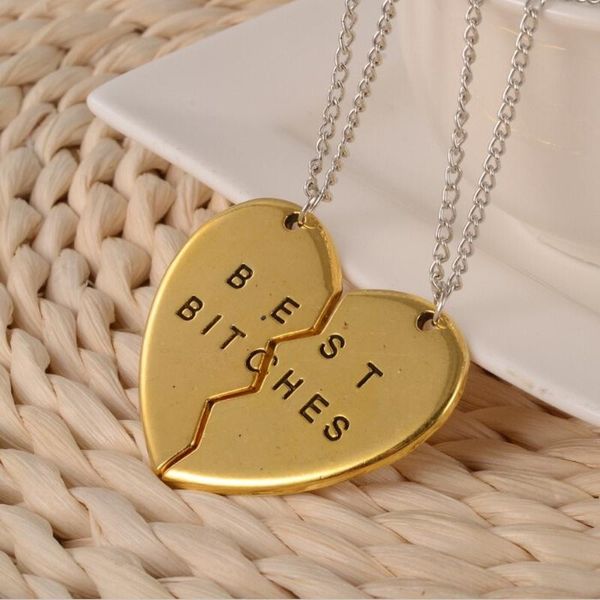 pendant necklaces fashion lover for women heart together i love you grunge couple necklace man simple set jewelry wholesale, Silver
pendant necklaces fashion lover for women heart together i love you grunge couple necklace man simple set jewelry wholesale, Silver