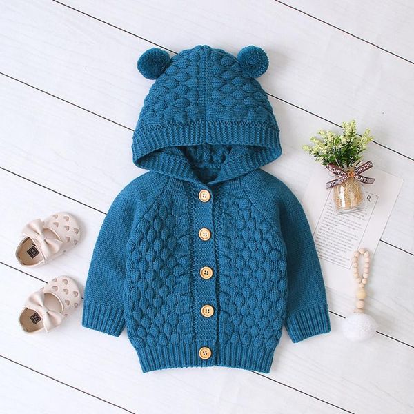 pullover 2021 born infant baby girl boy winter jacket warm coat knit outwear hooded sweater chidlren girls boys cute outerwear, Blue
pullover 2021 born infant baby girl boy winter jacket warm coat knit outwear hooded sweater chidlren girls boys cute outerwear, Blue