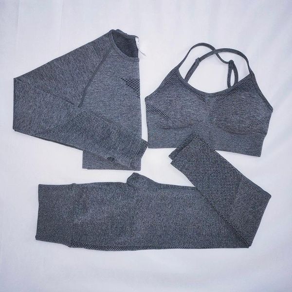 yoga outfit women's tracksuit set shockproof gathered running fitness bra high waist hip lifting tight seamless leggings shirt 2/3 pcs
yoga outfit women's tracksuit set shockproof gathered running fitness bra high waist hip lifting tight seamless leggings shirt 2/3 pcs