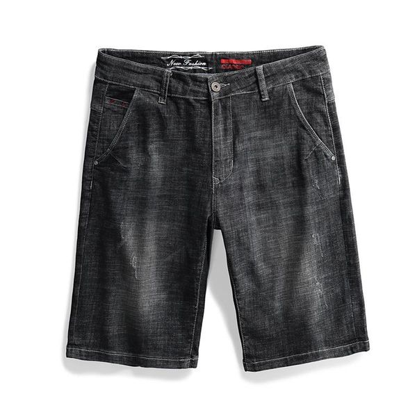 46 48 large-size straight loose dark gray denim shorts 2021 summer trend brand high-quality men's stretch casual jeans, Blue
46 48 large-size straight loose dark gray denim shorts 2021 summer trend brand high-quality men's stretch casual jeans, Blue