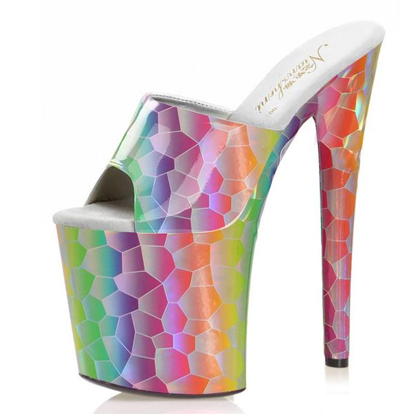 slippers 20cm fish scale pattern nightclub platform fetish stripper heels open toe pole dance shoes party high model women, Black
slippers 20cm fish scale pattern nightclub platform fetish stripper heels open toe pole dance shoes party high model women, Black