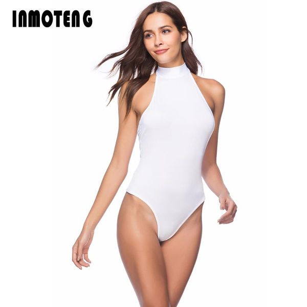 women's jumpsuits & rompers halter backless sling zipper one piece bodysuit summer 10 solid colors sleeveless skinny leotard women beac, Black;white
women's jumpsuits & rompers halter backless sling zipper one piece bodysuit summer 10 solid colors sleeveless skinny leotard women beac, Black;white