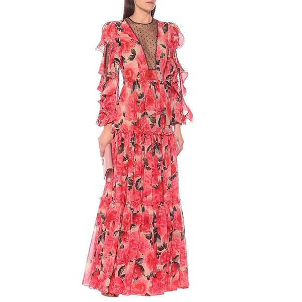 casual dresses gedivoen fashion designer spring dress women floral print patchwork ruffles vintage a line party vestidos, Black;gray
casual dresses gedivoen fashion designer spring dress women floral print patchwork ruffles vintage a line party vestidos, Black;gray