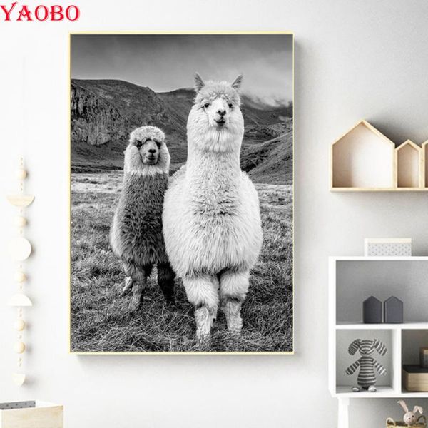 diamond painting black and white alpaca full square embroidery display cross stitch rhinestone mosaic round
diamond painting black and white alpaca full square embroidery display cross stitch rhinestone mosaic round