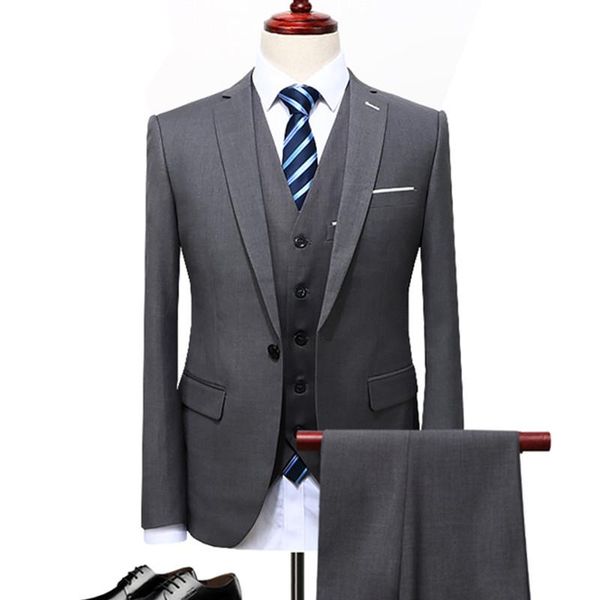 men's suits & blazers business casual sets / male three piece suit vest+blazers+pants jacket coat trousers waistcoat size s-5xl, White;black
men's suits & blazers business casual sets / male three piece suit vest+blazers+pants jacket coat trousers waistcoat size s-5xl, White;black
