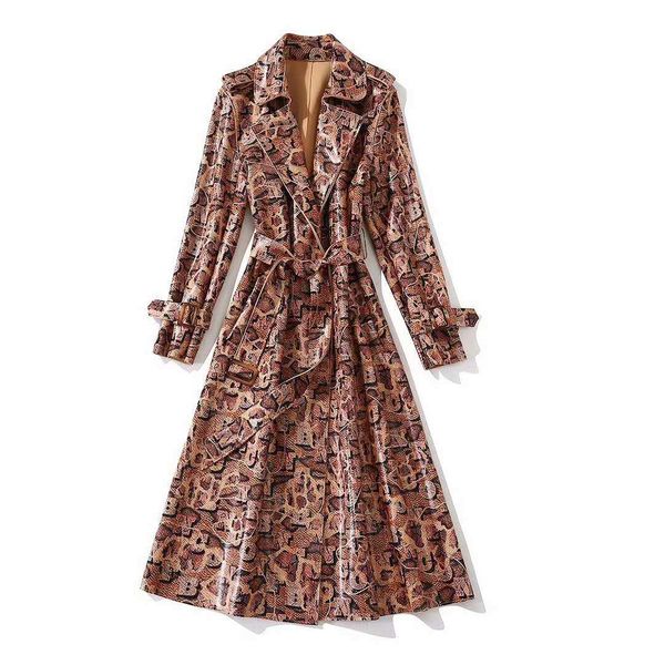 women's trench coats european and american women's clothing autumn style leopard print with long sleeve lapels lace-up coat c3pt, Tan;black
women's trench coats european and american women's clothing autumn style leopard print with long sleeve lapels lace-up coat c3pt, Tan;black