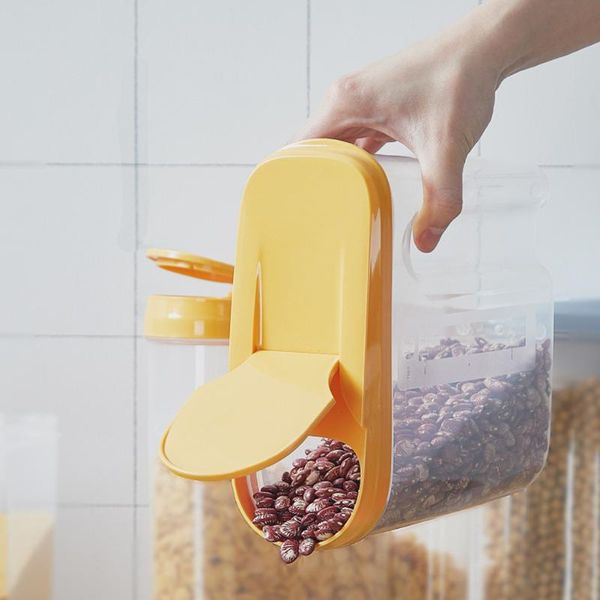 storage bottles & jars food container plastic kitchen box multigrain tank transparent sealed easy to buckle multi-capacity
storage bottles & jars food container plastic kitchen box multigrain tank transparent sealed easy to buckle multi-capacity