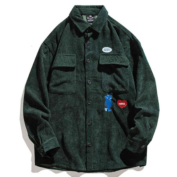 men's jackets autumn hip hop street harajuku male velvet from cartoons embroidered shirt b8t4, Black;brown
men's jackets autumn hip hop street harajuku male velvet from cartoons embroidered shirt b8t4, Black;brown