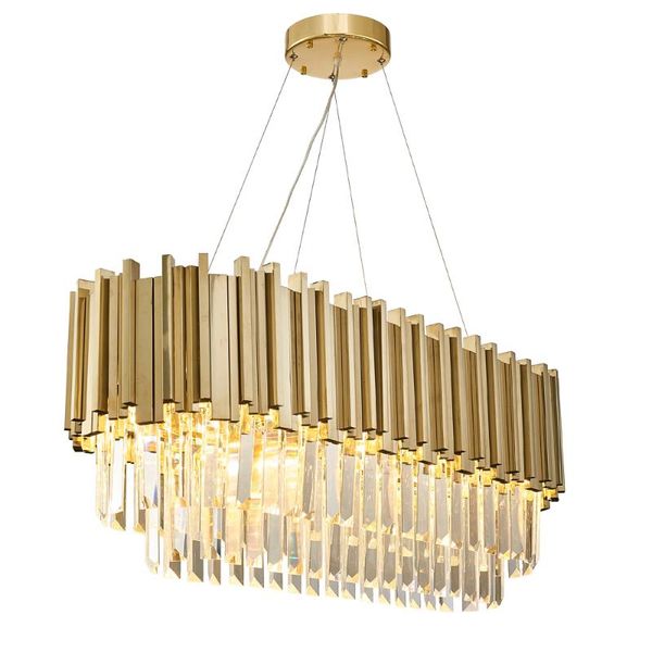 youlaike dining room modern crystal chandelier luxury oval hanging light fixtures suspension led lustres de cristal chandeliers
youlaike dining room modern crystal chandelier luxury oval hanging light fixtures suspension led lustres de cristal chandeliers