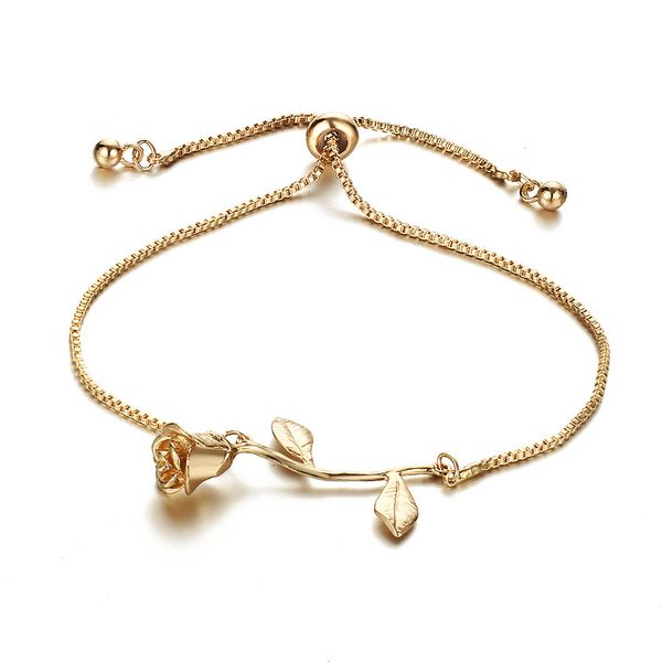 jewelry small fresh rose push pull bracelet valentine's day gift handpiece, Silver
jewelry small fresh rose push pull bracelet valentine's day gift handpiece, Silver