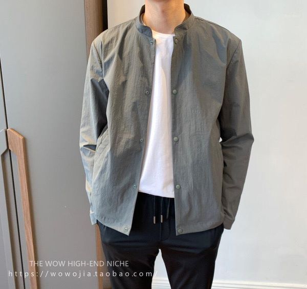 wu designed by korean people is the most comfortable material for men's casual jacket in spring and summer jackets, Black;brown
wu designed by korean people is the most comfortable material for men's casual jacket in spring and summer jackets, Black;brown